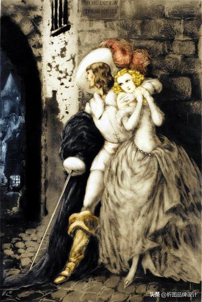 因为路边金发女郎而改变一生的油画家，他的人体油画定格18岁妻子