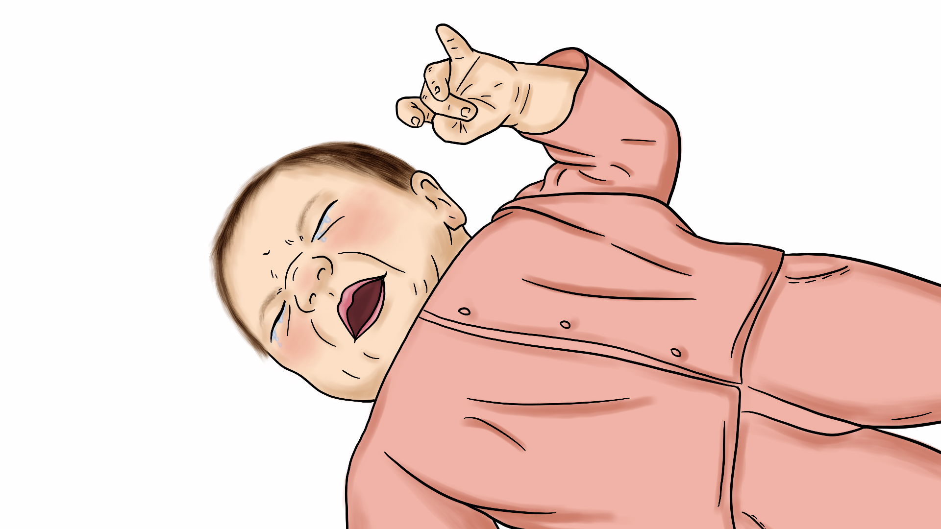 宝宝喜欢抠眼,宝宝挠头抠眼睛