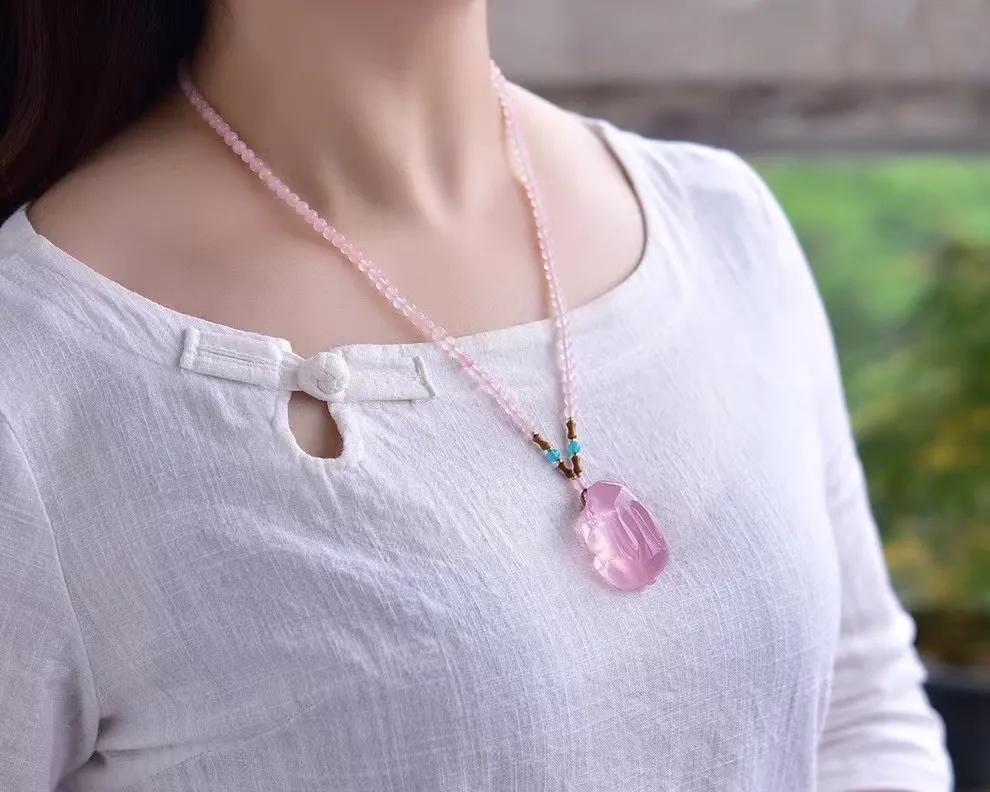 粉水晶王者,冰种粉晶和星光粉晶