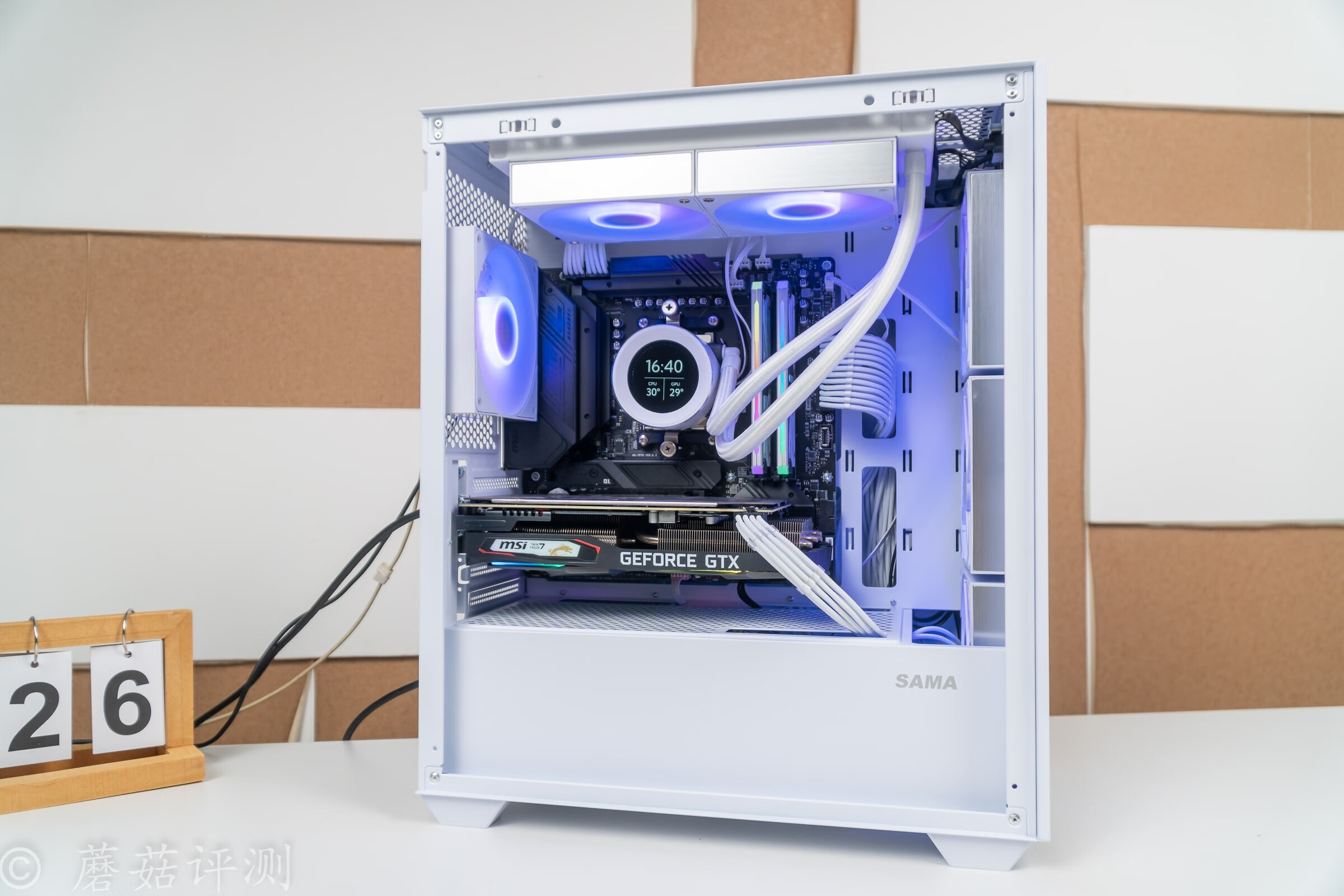 先马静音机箱散热测评,先马易大师进化版matx机箱