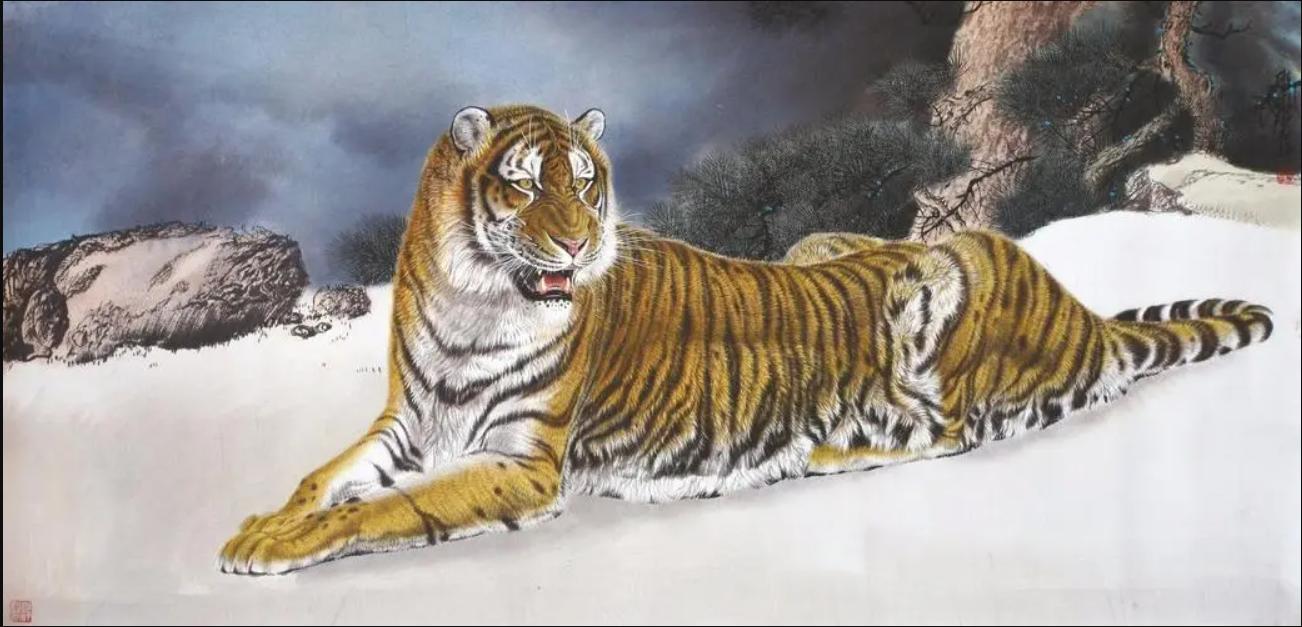 关于虎的诗词名句七言,描写虎的诗句古诗有哪些