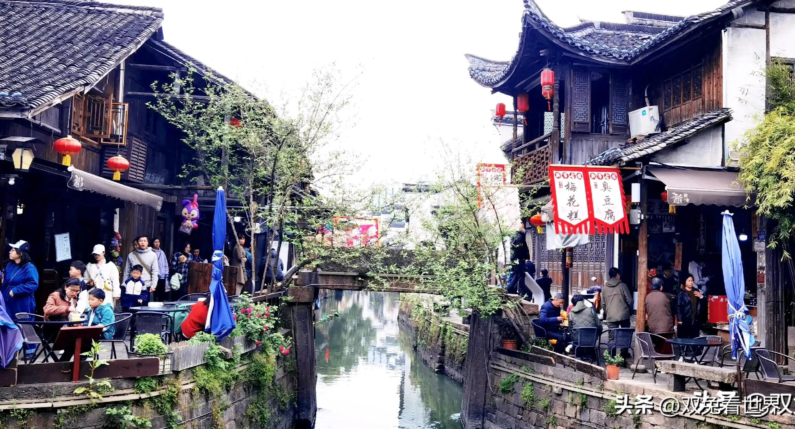 清明节游新市古镇,恰逢蚕花庙会