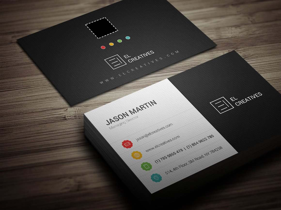 商务名片设计欣赏极致留白,高级商务简约名片设计