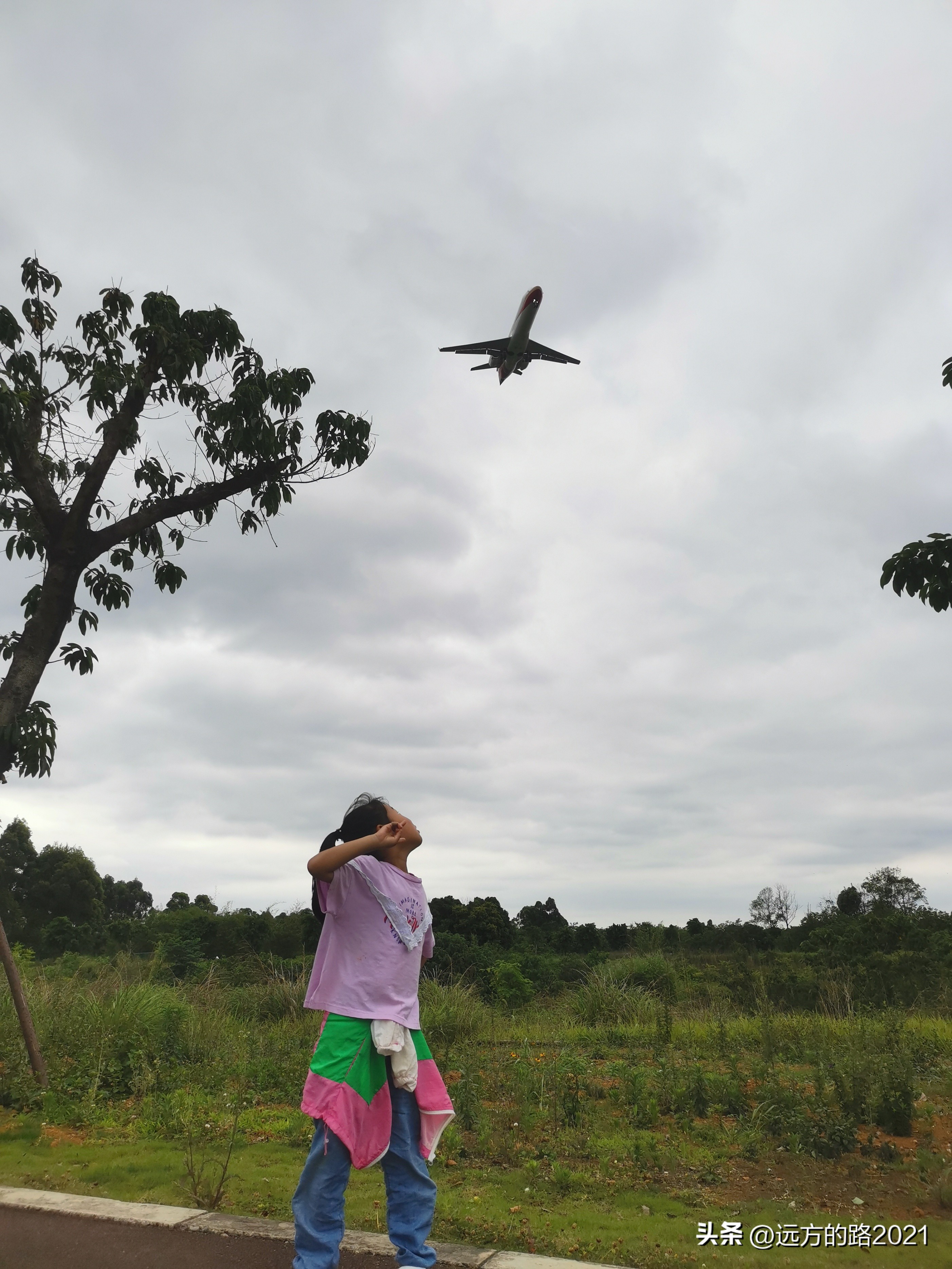 近距离看飞机起飞与降落,近距离看飞机降落