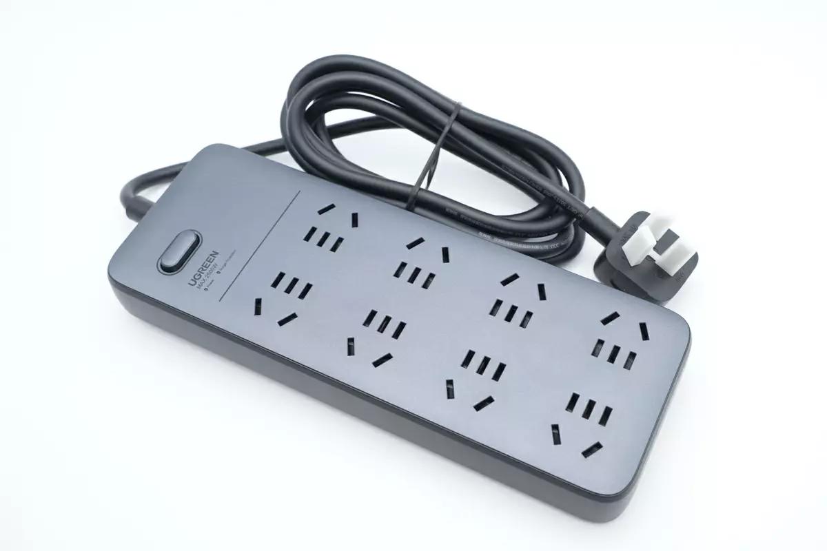 防雷插座拆解,插座10位绿联