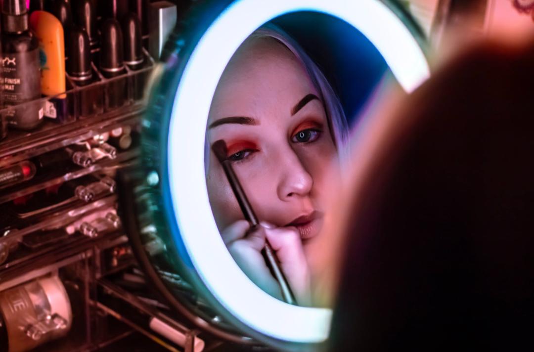 美宝莲清甜时刻眼影,美宝莲流心生巧试色