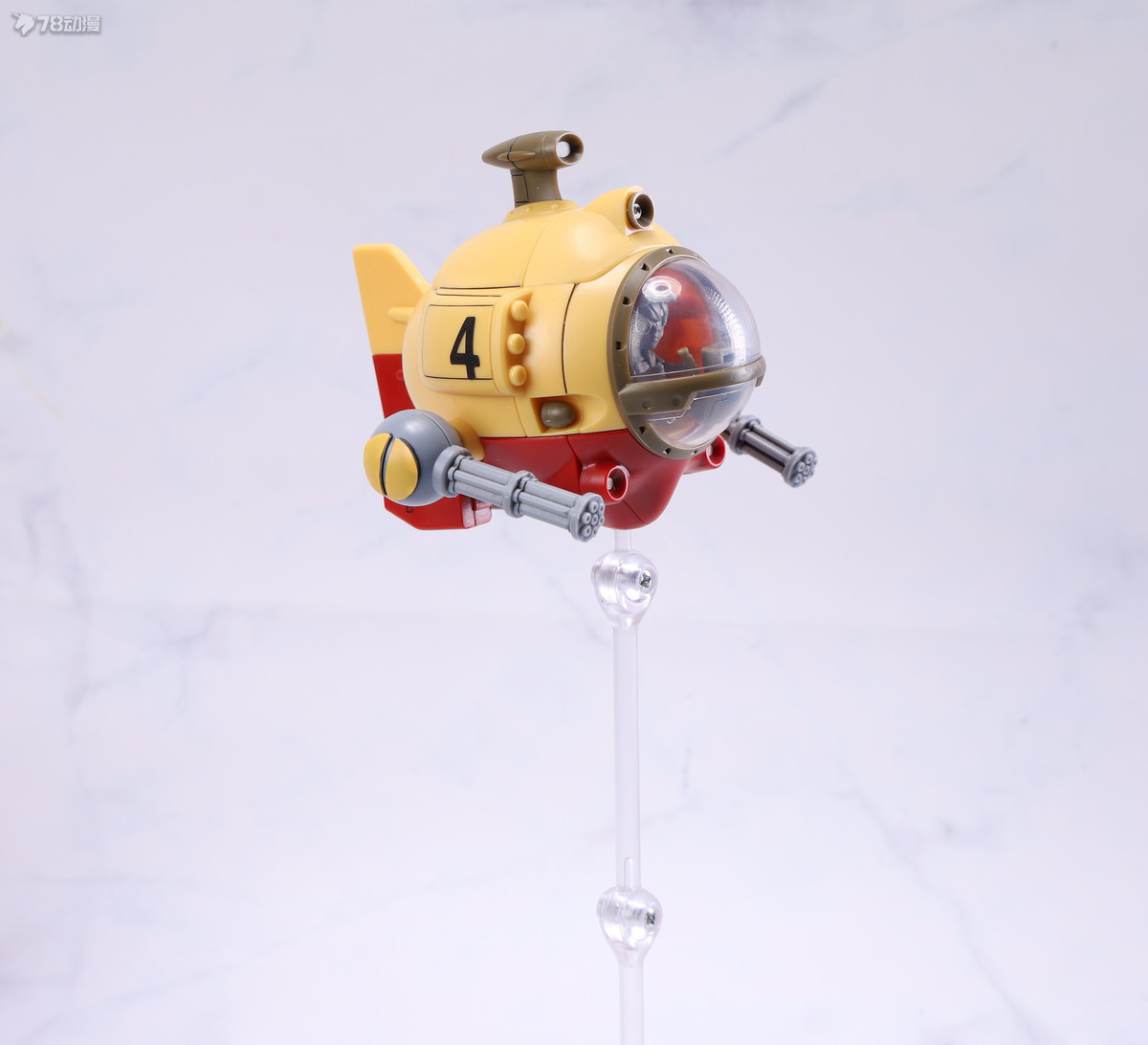 合金弹头模型第一弹,合金弹头3拼装模型