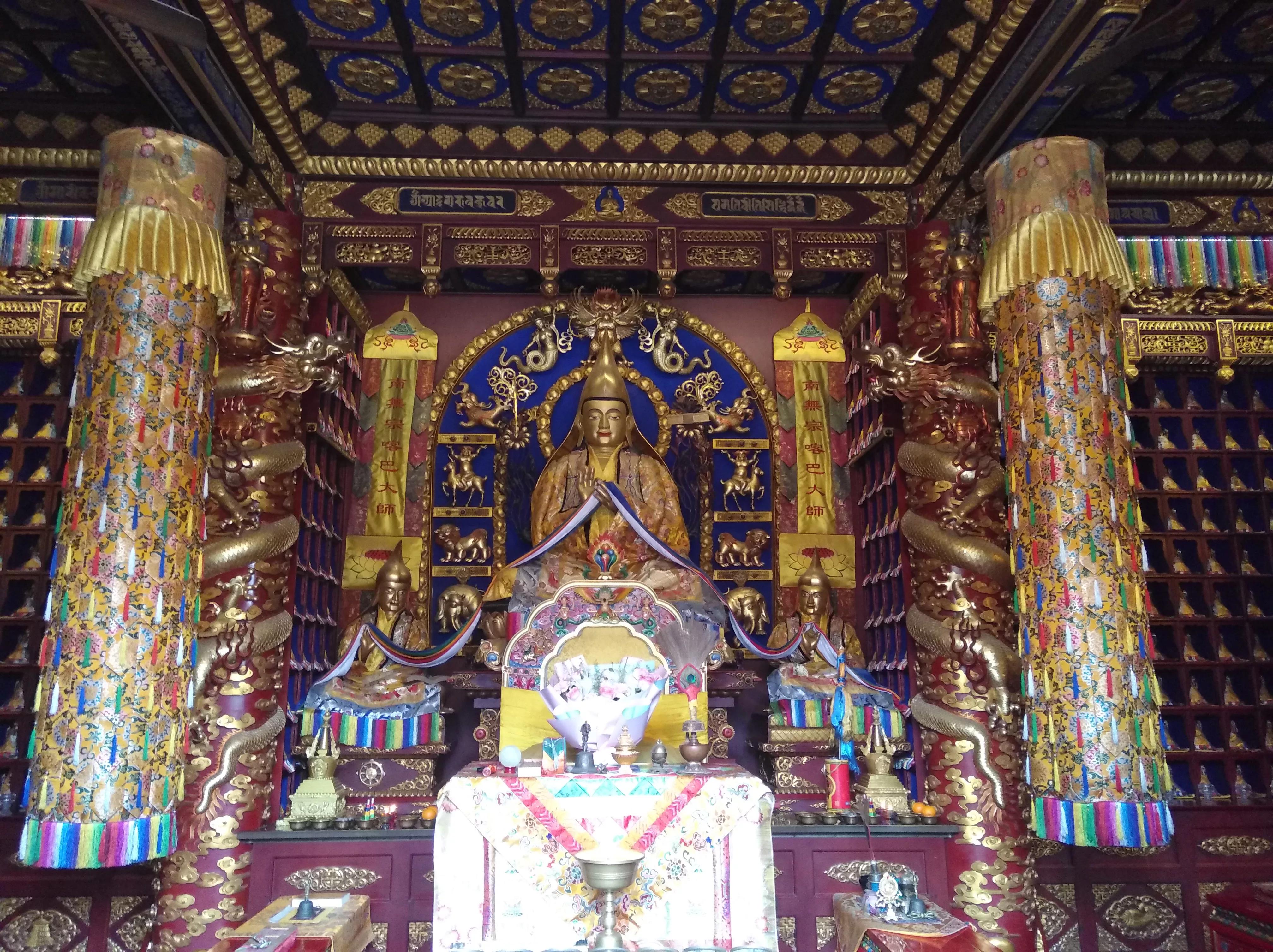 长安城佛教造像,西安广仁寺千手观音造像