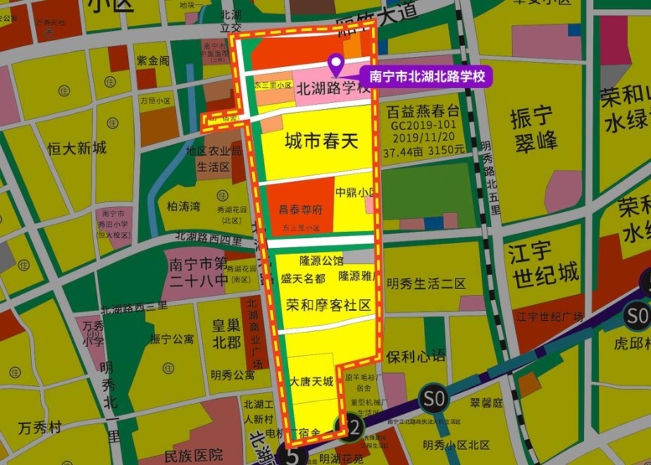 西乡塘区小学地段划分,2021西乡塘区小学划分