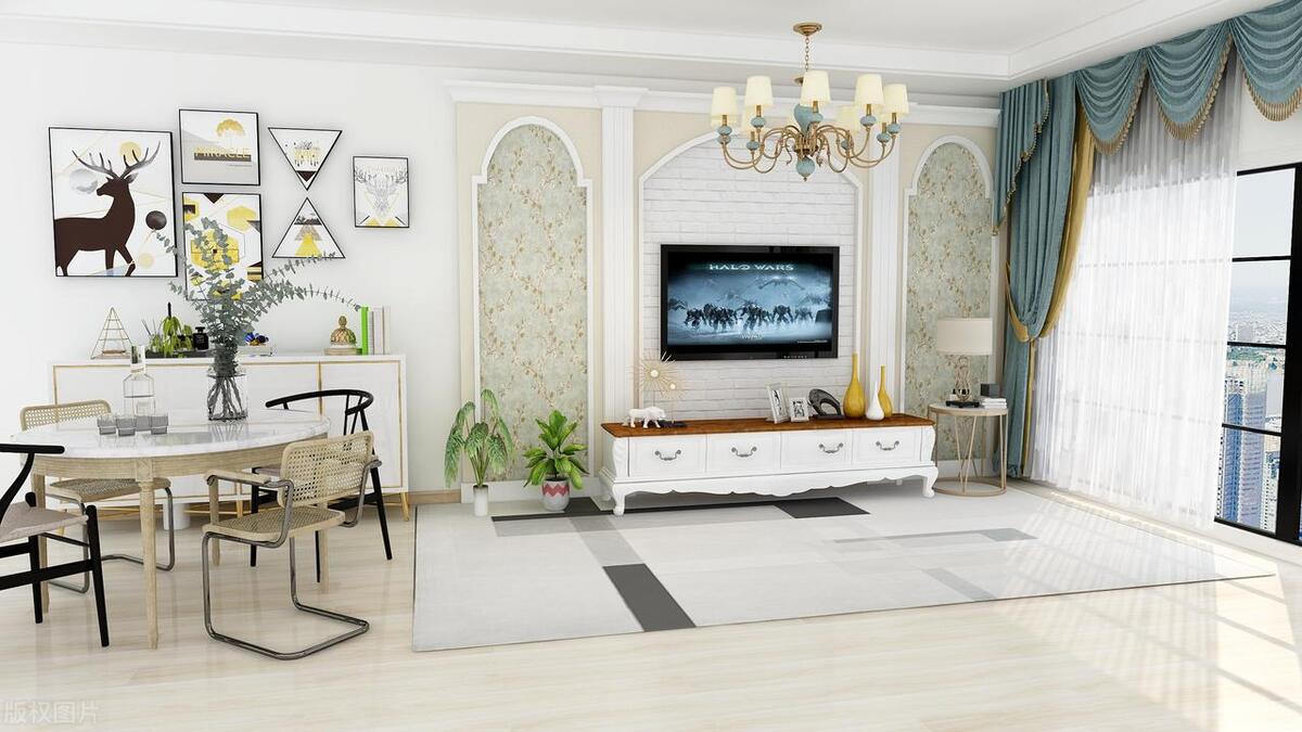 电视柜宽度和电视宽度一样好不好,背景墙宽度和电视柜宽度比例