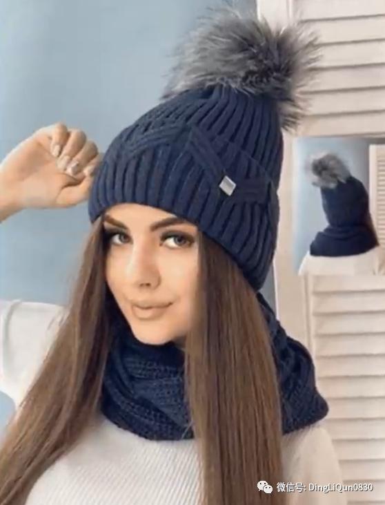 女士针织年轻款的洋气针织帽,针织帽合集