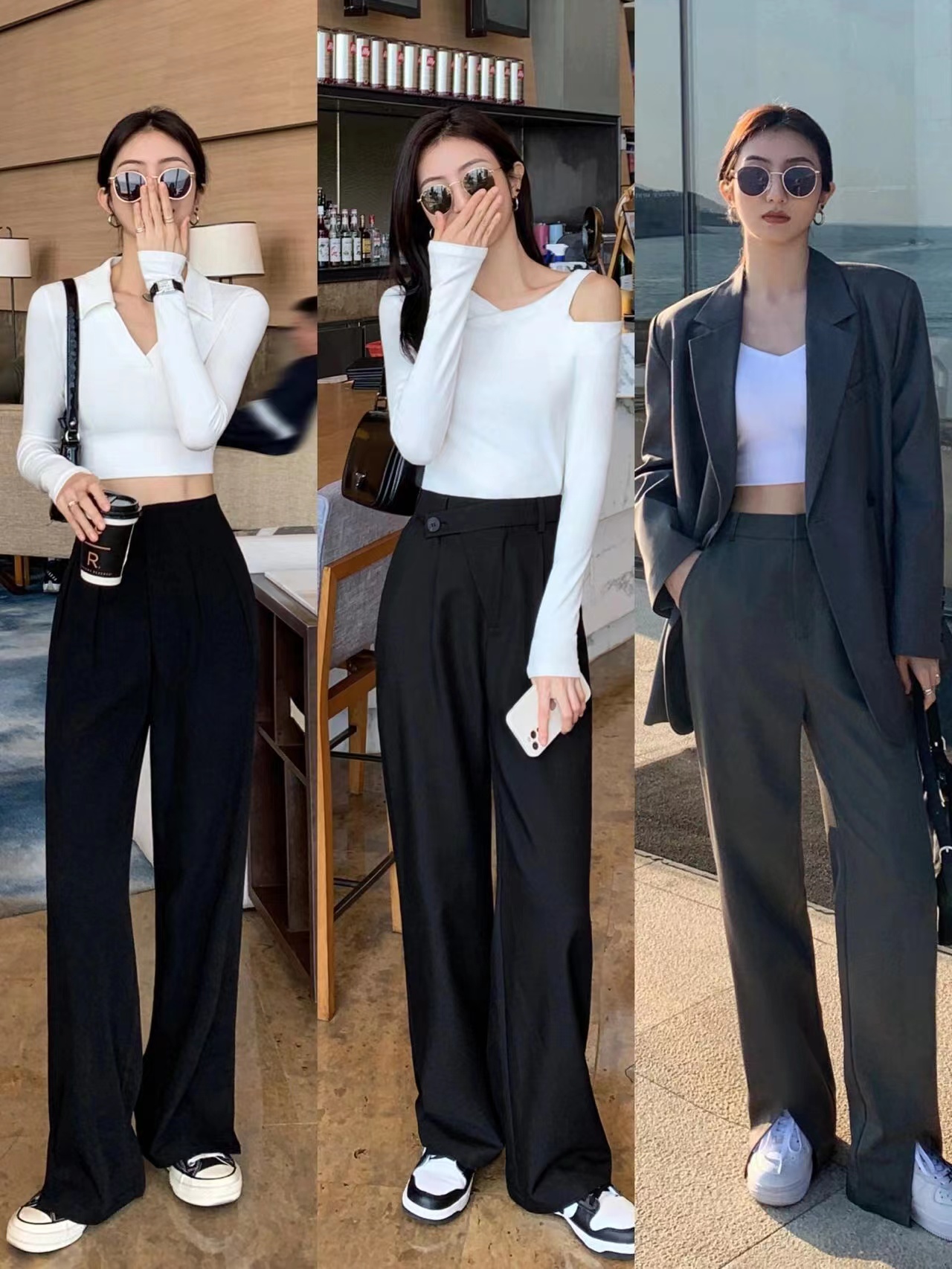 西装裤春夏款一定要入手一件,好穿还显瘦的西装裤推荐