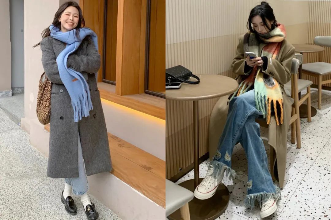 冬季露腿穿搭才真时髦,遮腿型的冬季穿搭