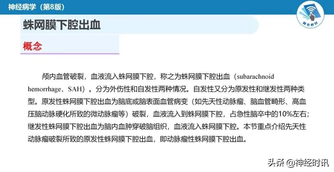 蛛网膜下腔出血最佳健康宣教课件,脑血管疾病ppt课件免费
