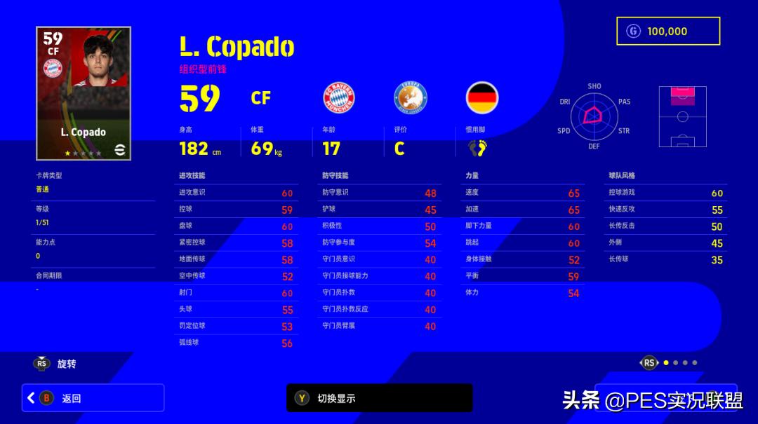 实况足球诺伊尔详细资料,实况足球拜仁诺伊尔