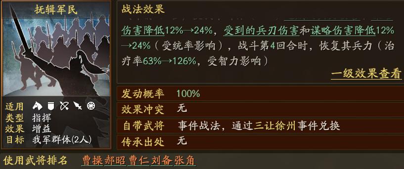 三国志战略版武力治疗战法,三国志战略版治疗战法排行榜