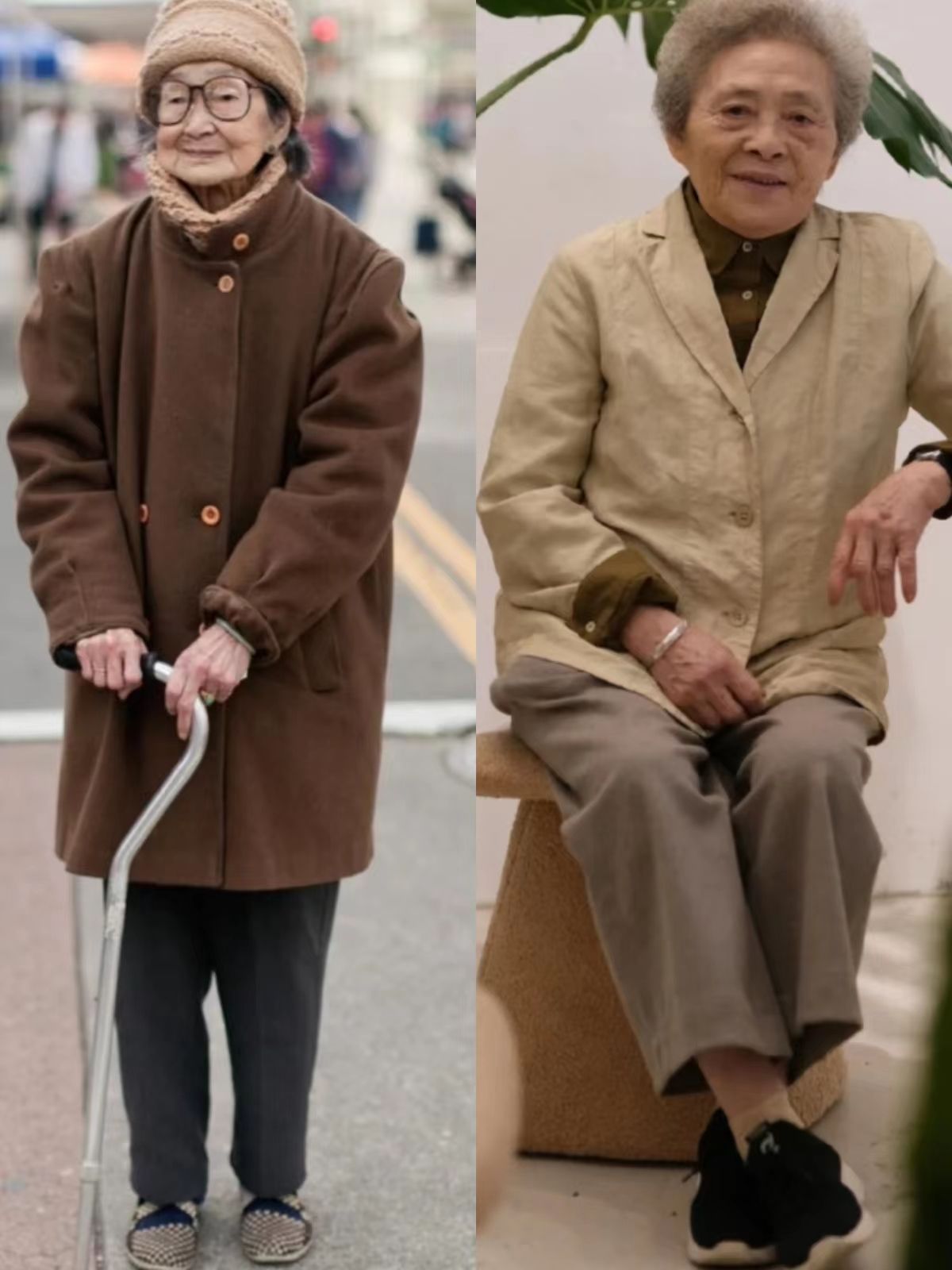 老年人穿着打扮要得体,40岁老阿姨怎么穿搭好看