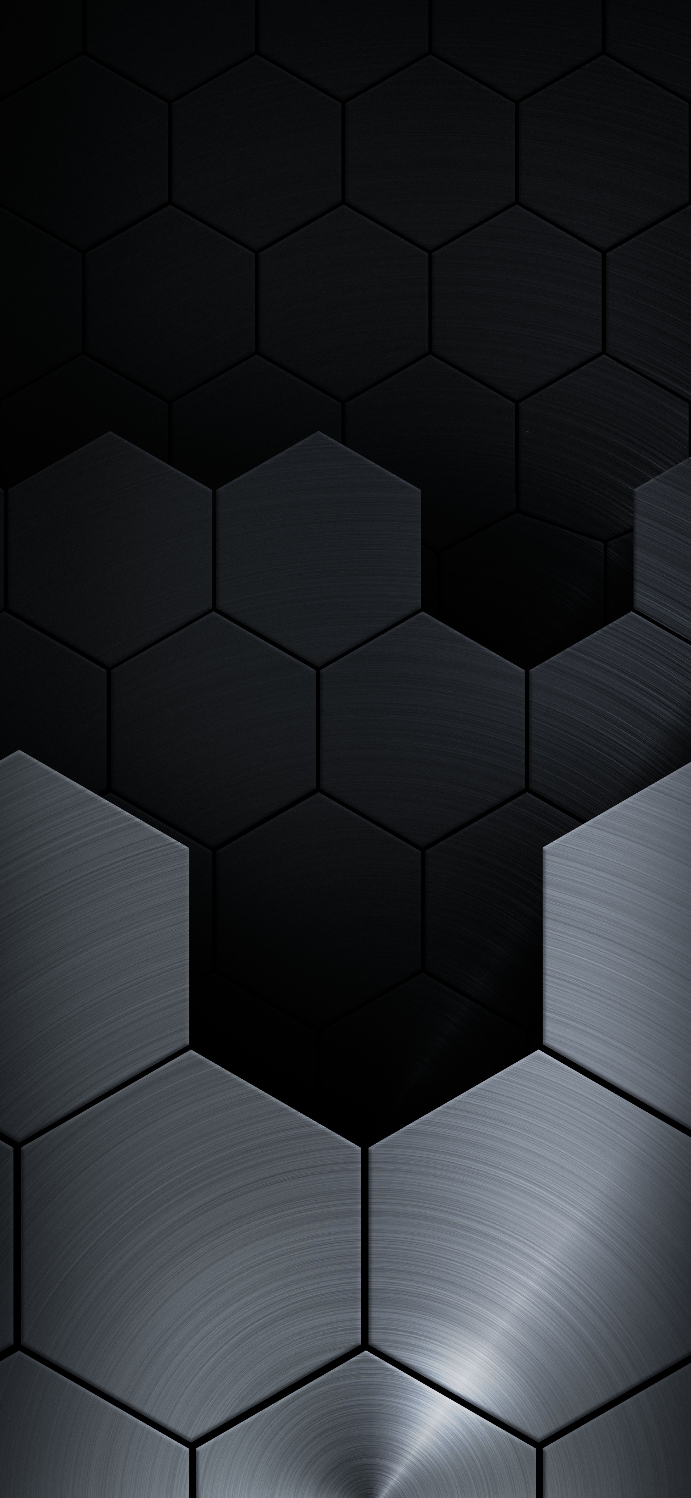 壁纸超清4k立体手机壁纸,曲面屏立体感超清黑色壁纸