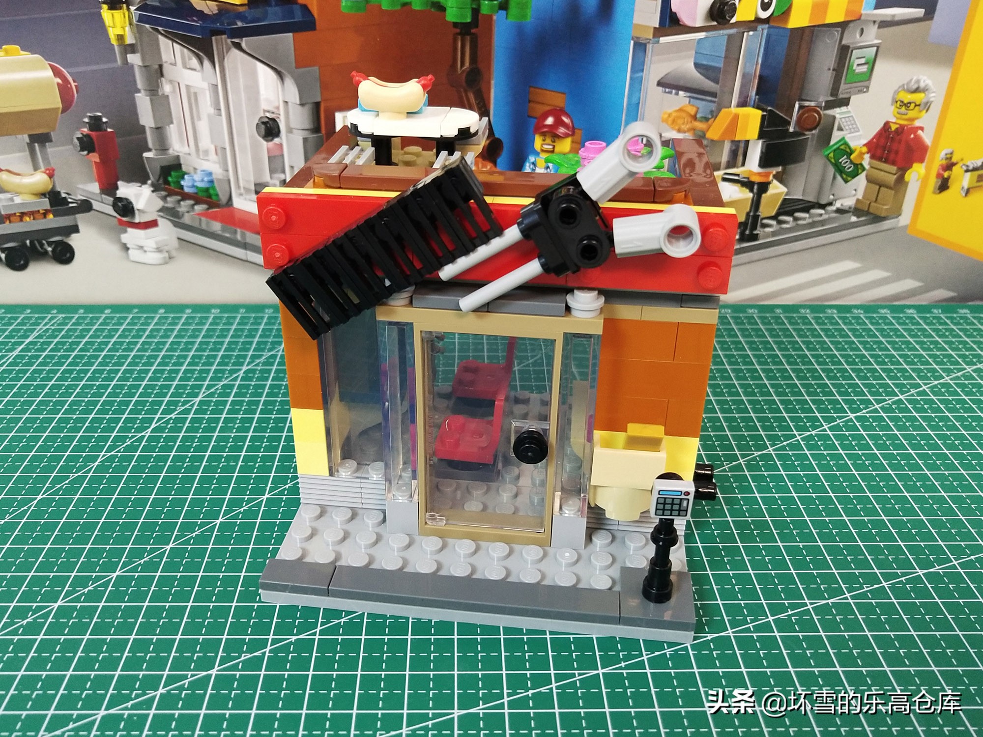 又大又炫酷的城市乐高,乐高创意百变街