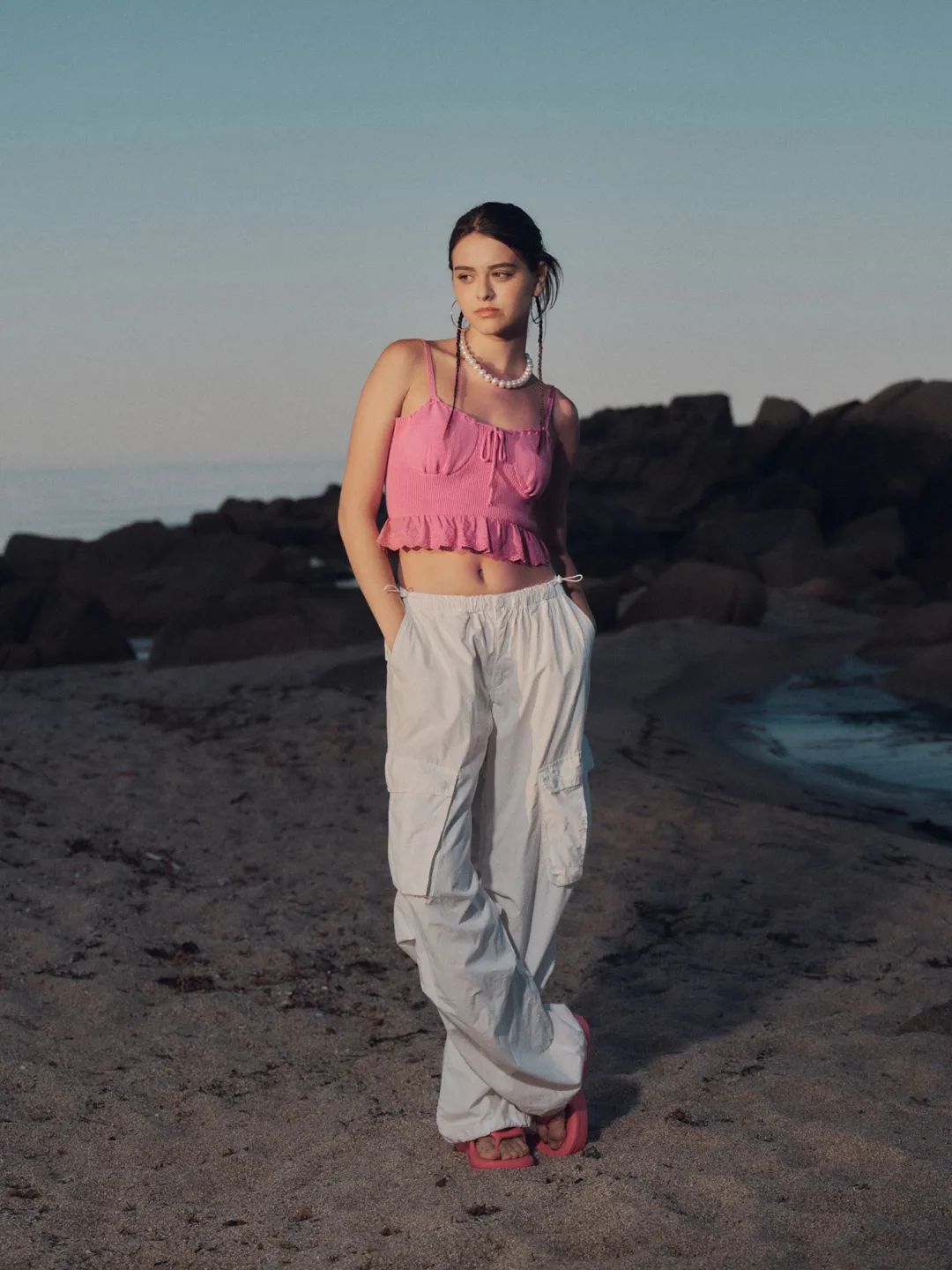 如获至宝的阔腿裤穿搭精髓,一年四季窄版阔腿裤穿搭