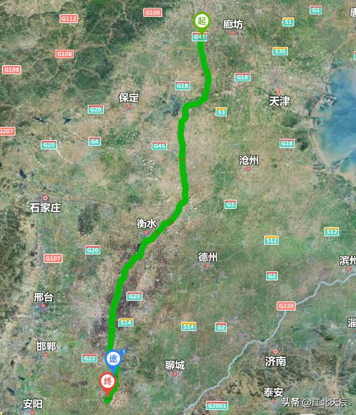 京广线标准示范线,公路京广线