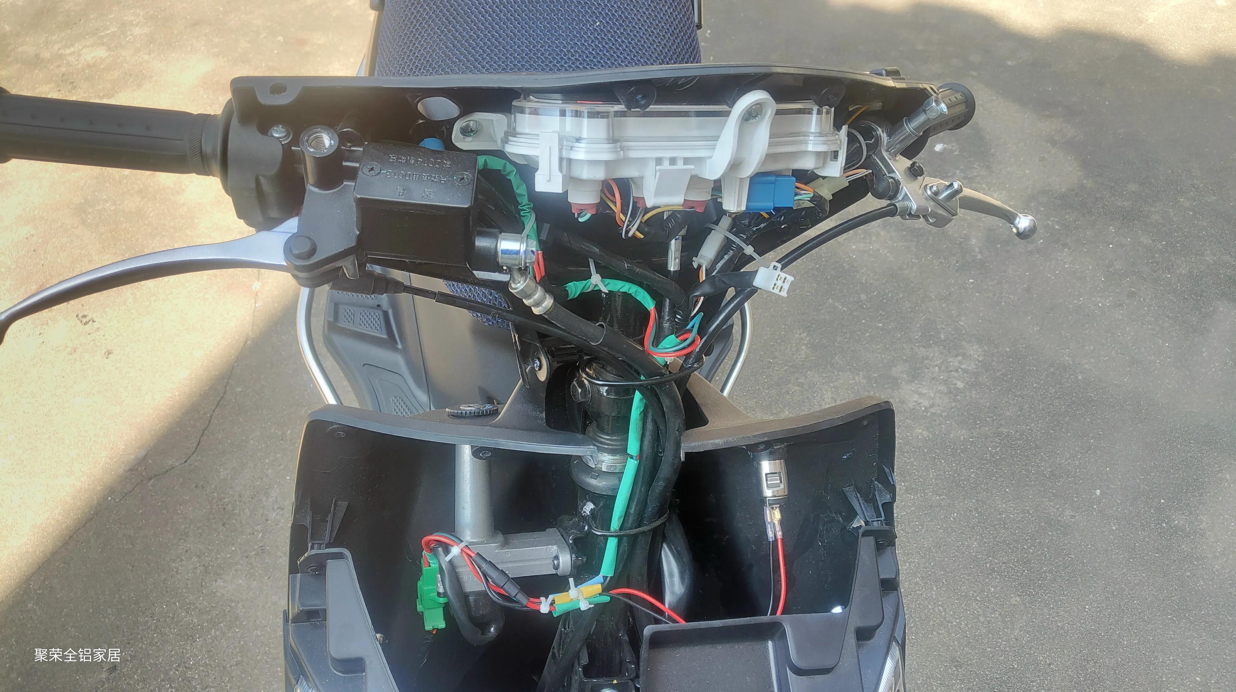 豪爵vf100改装熄火开关,豪爵vf125踏板改装熄火开关