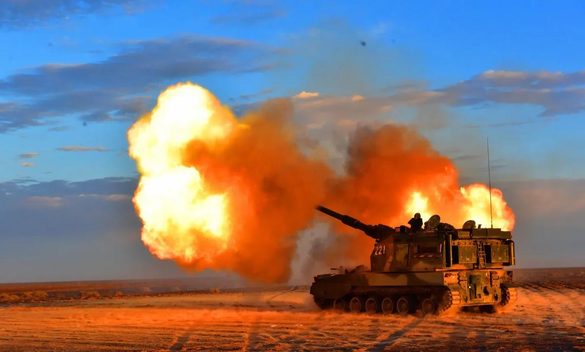 越南购买俄罗斯武器,k9自行火炮越南