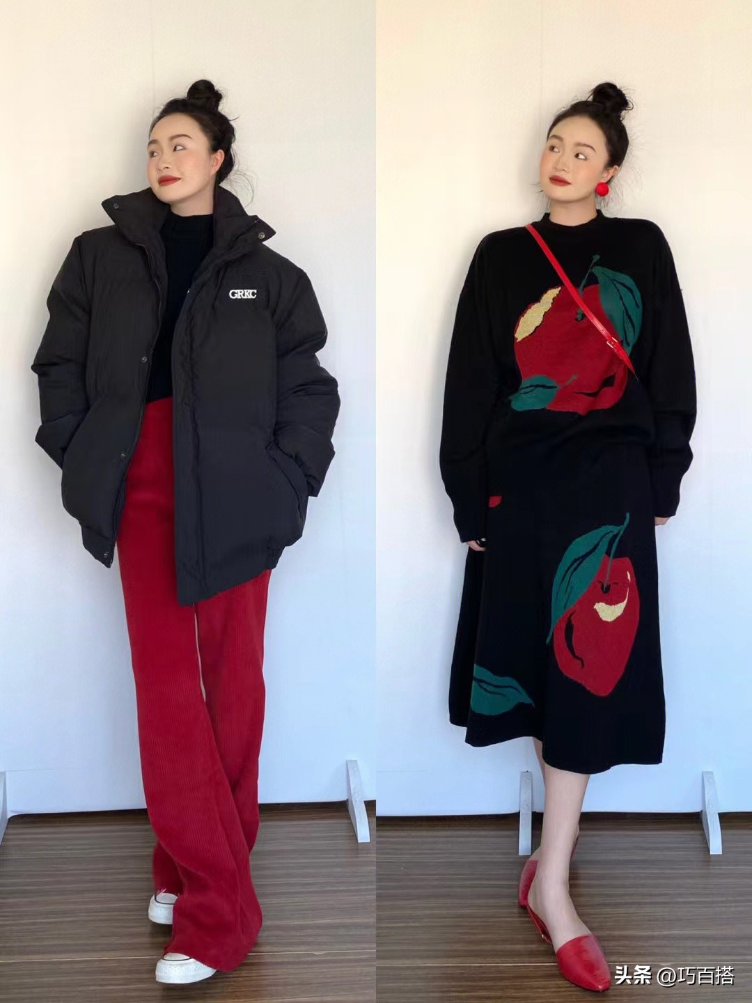 穿腻了黑白灰试试这些色彩搭配,穿衣搭配冬天别再穿黑白灰了