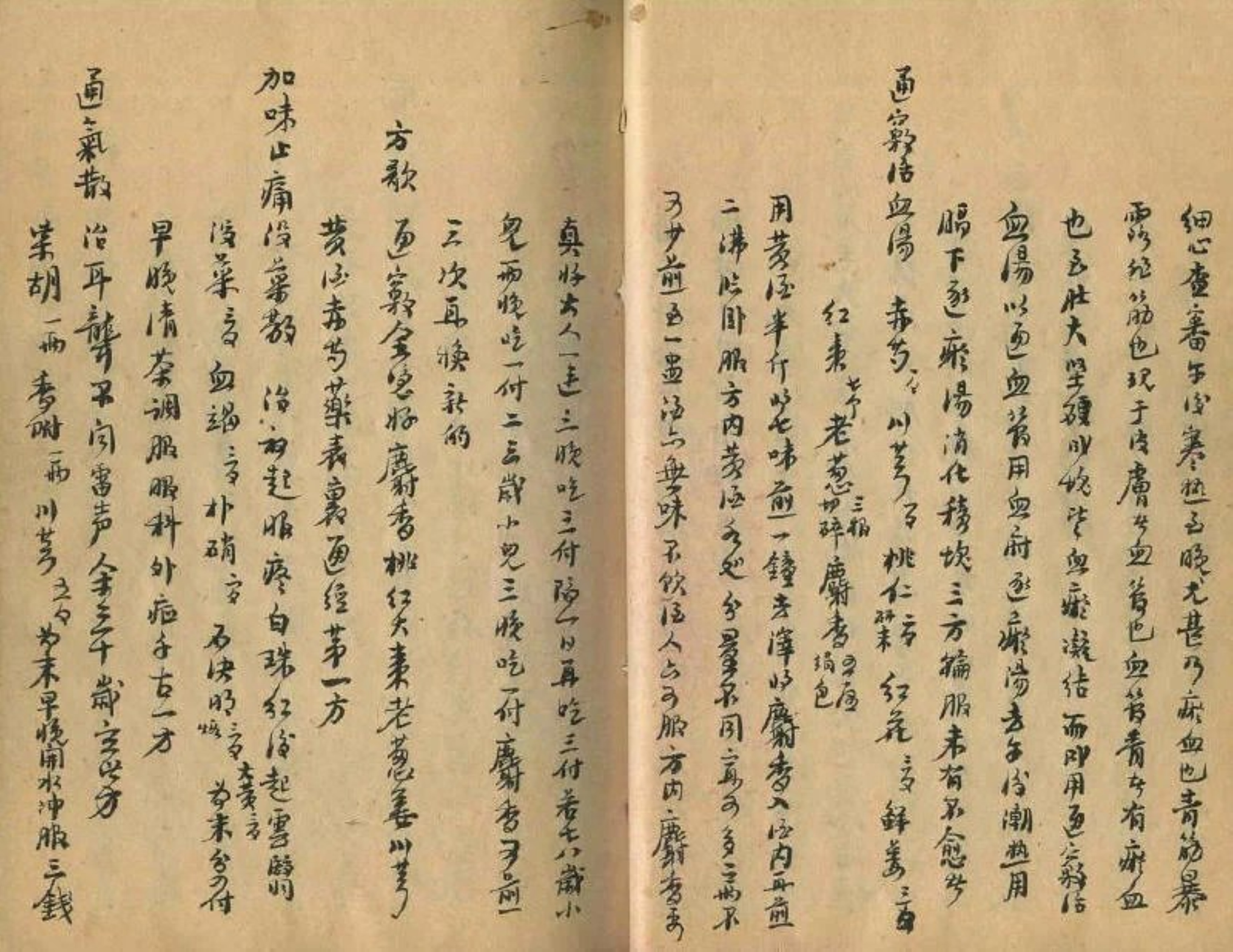 民间中医疑难杂症古方手抄本,祖传中医秘方手抄本值多少钱