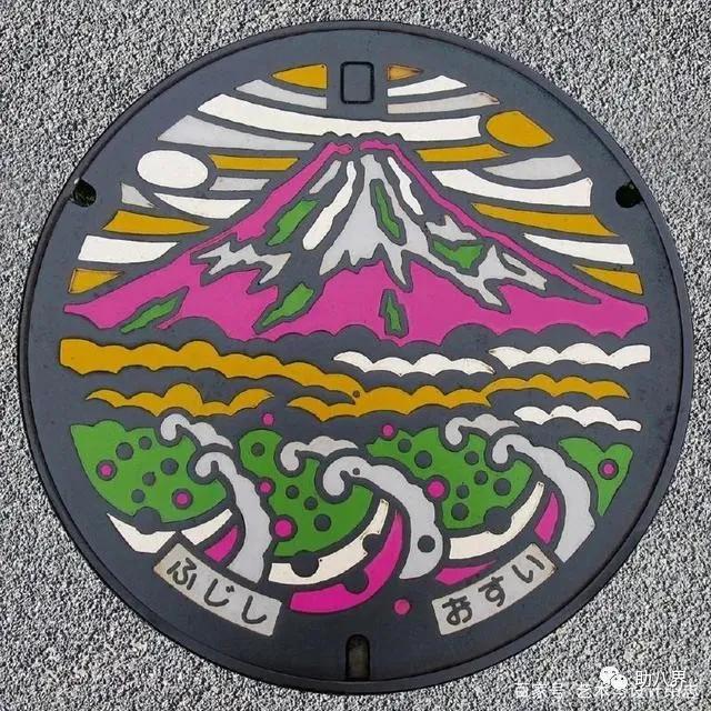 日本最惊人的井盖,真实的日本井盖