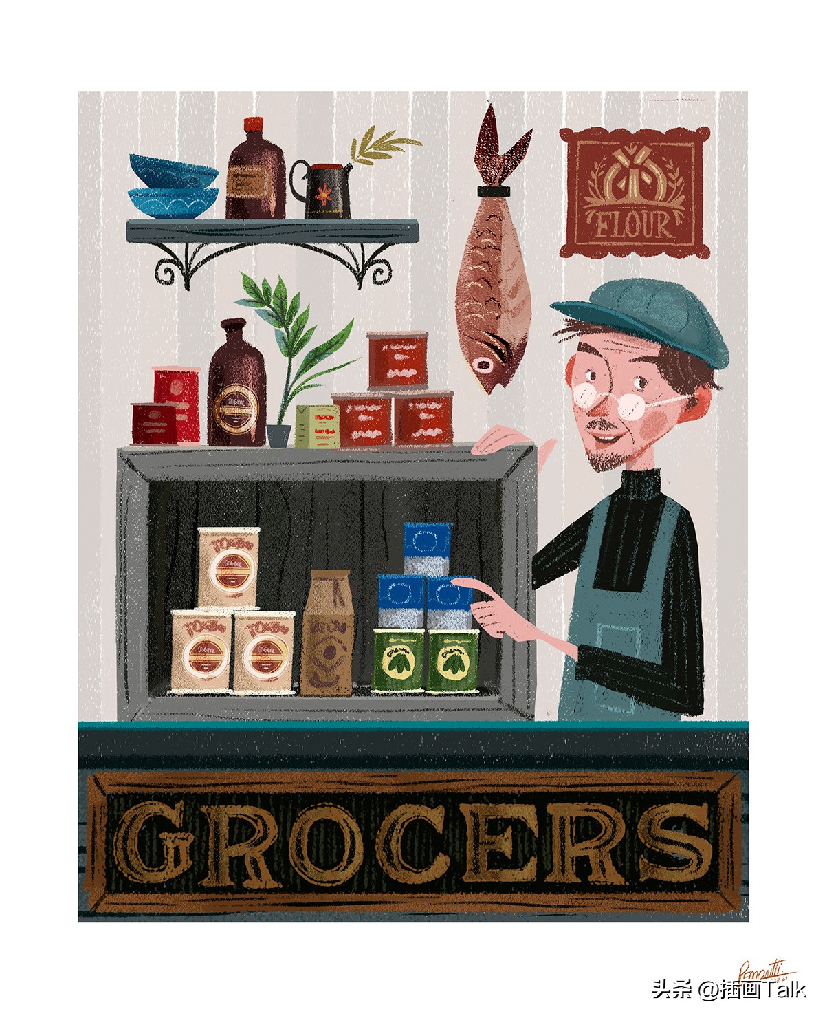 巴西插画师gabriel图,巴西插画师pedrocorrea