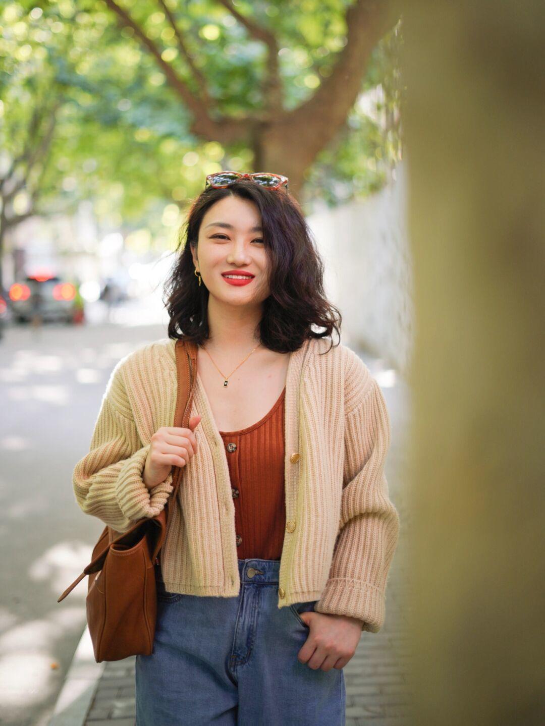 针织开衫牛仔裤套装,针织开衫搭配牛仔裤什么风格