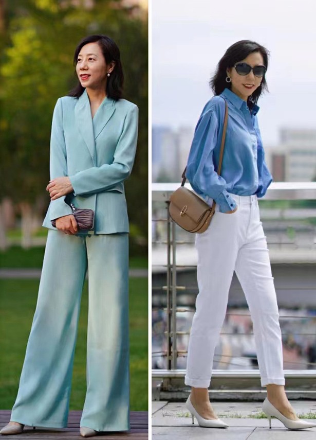 中年女人的穿搭优雅知性,中年女性时尚穿搭气质