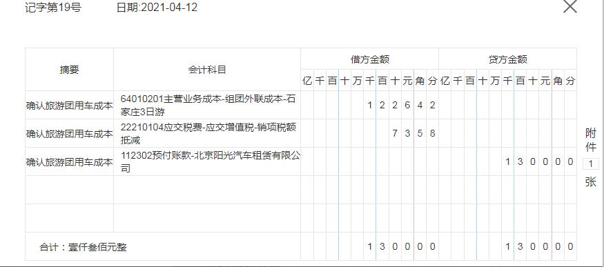 旅行社账务,旅行社会计账务处理分录