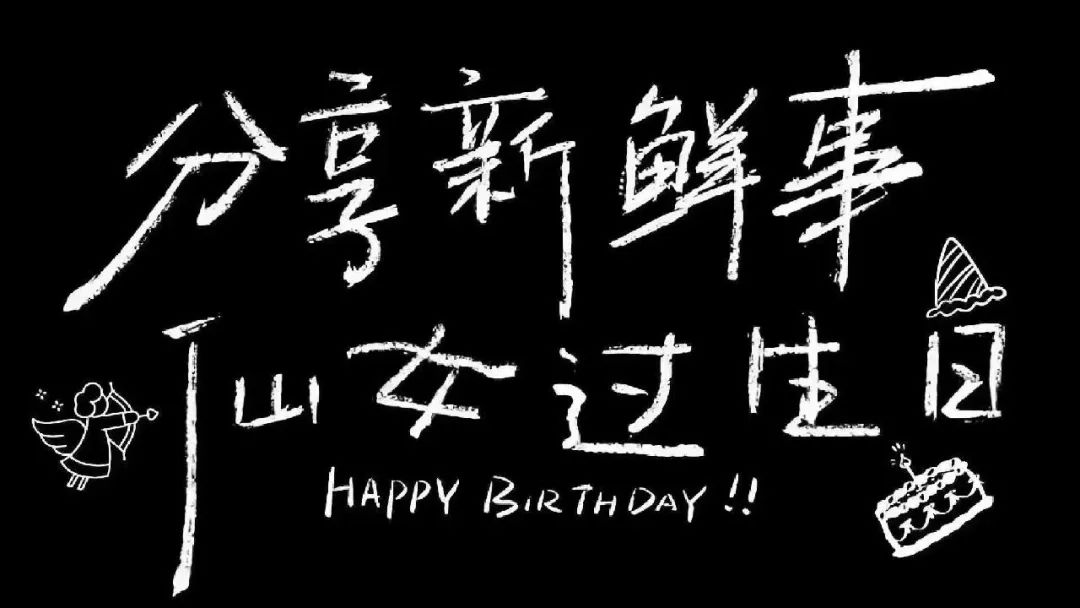 超好看的生日背景图合集,周岁生日电视投影背景图