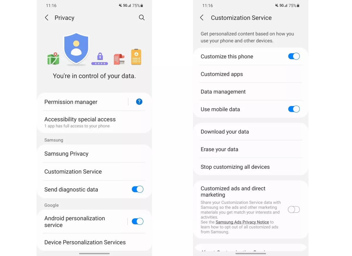 三星手机关闭广告的设置,怎么关闭三星手机推送广告