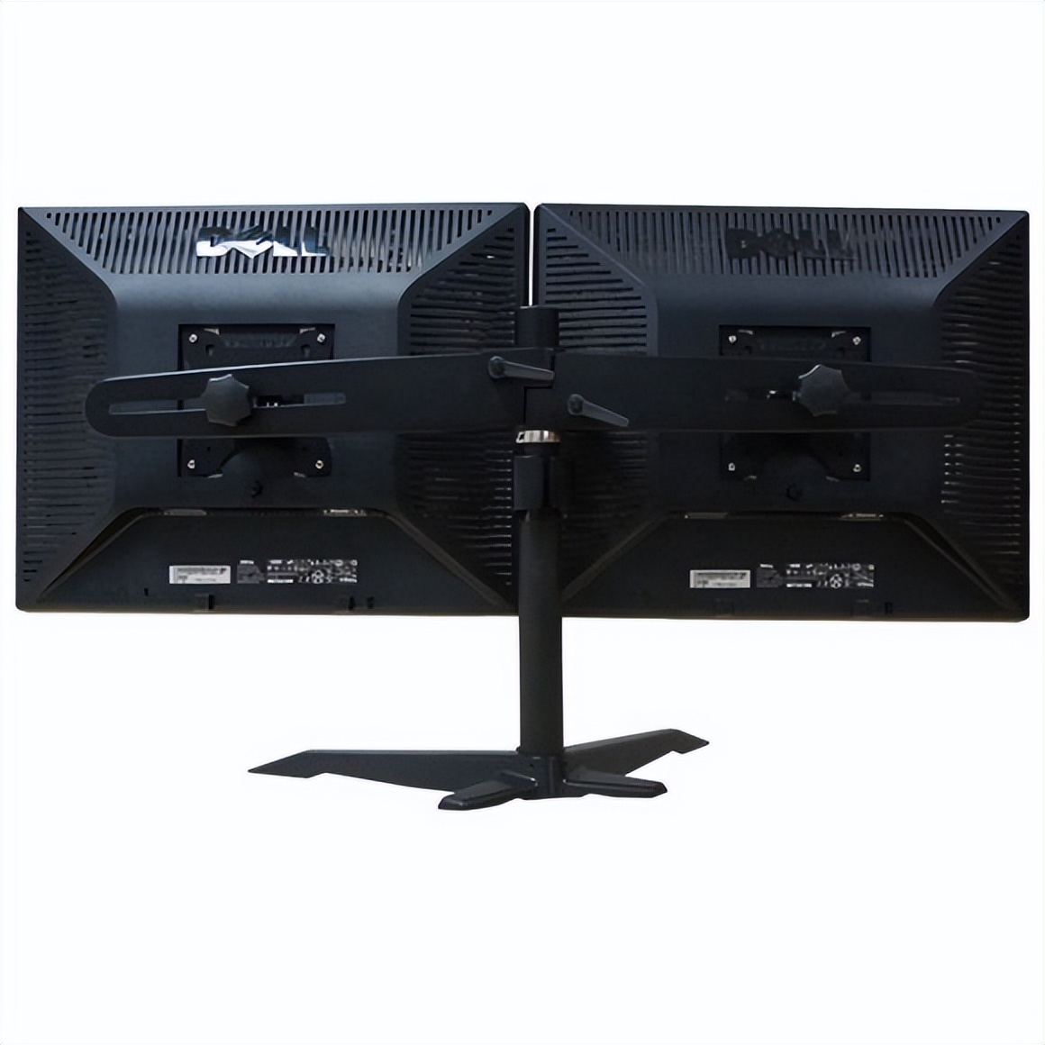 双屏显示器支架实木,显示器支架双屏挂壁