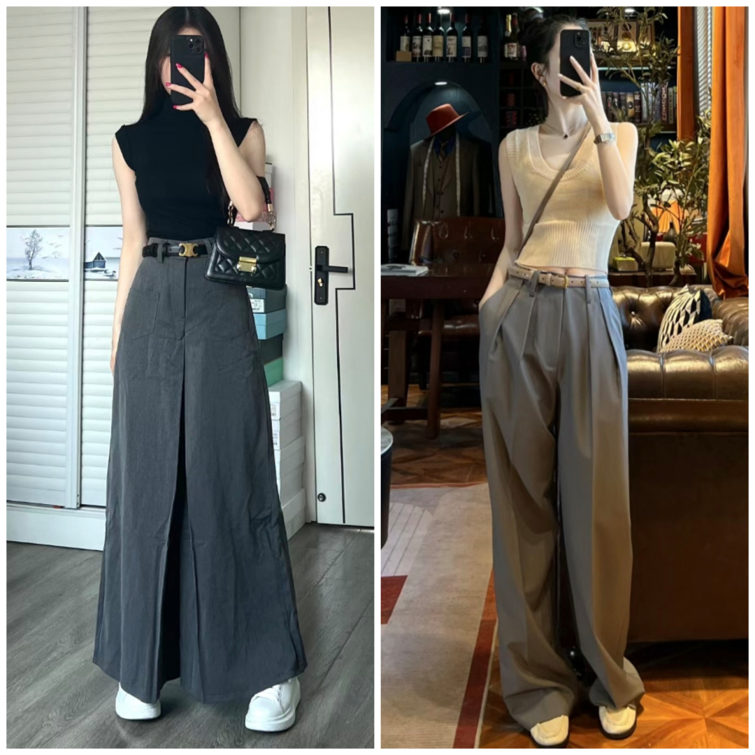 有垂感的灰裤子怎么搭配,有垂感的灰色裤子怎样搭配