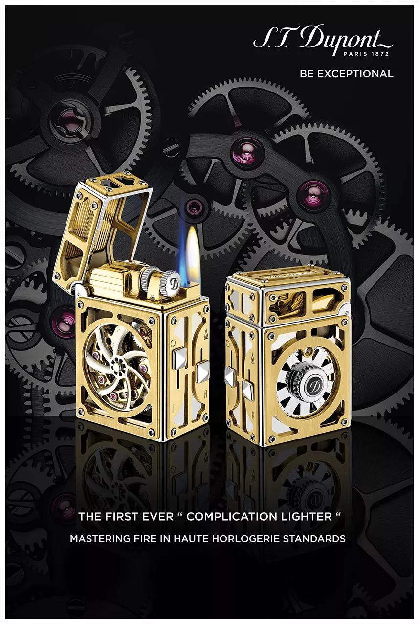 都彭限量版白骑士红宝石打火机 (都彭打火机经典款)