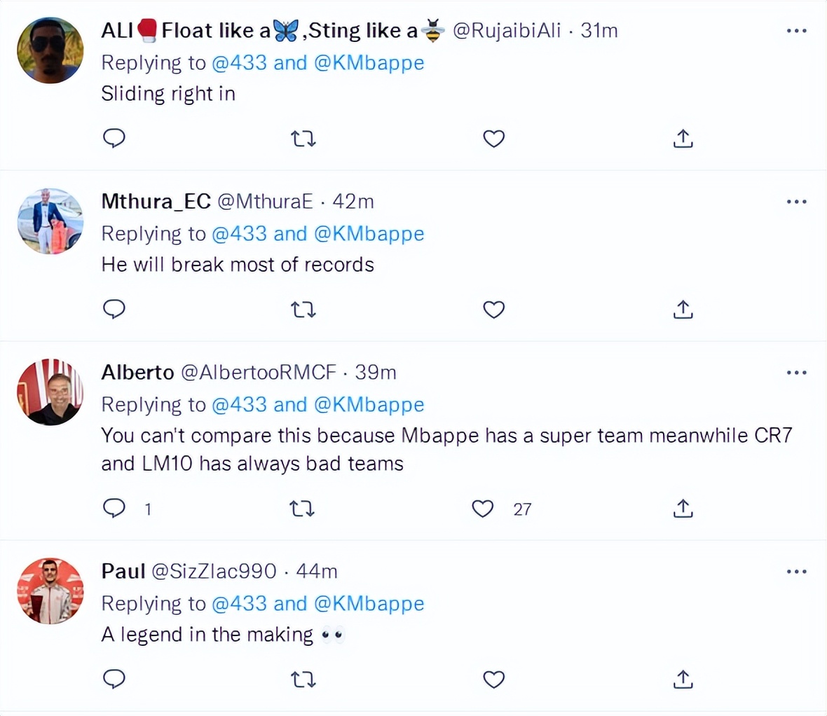 姆巴佩梅开二度致敬库里,姆巴佩梅开二度球迷反应