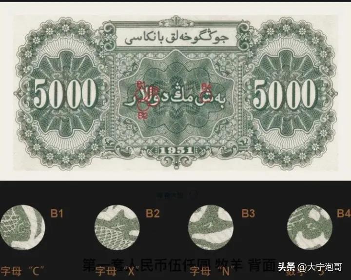 第一套人民币5元牧羊图寓意,第一版人民币牧马币真品