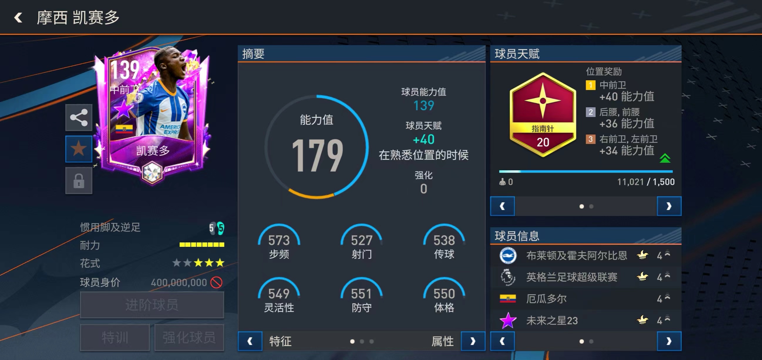 fifa足球世界2024年度最佳英超,fifa足球世界能力值最高阵容