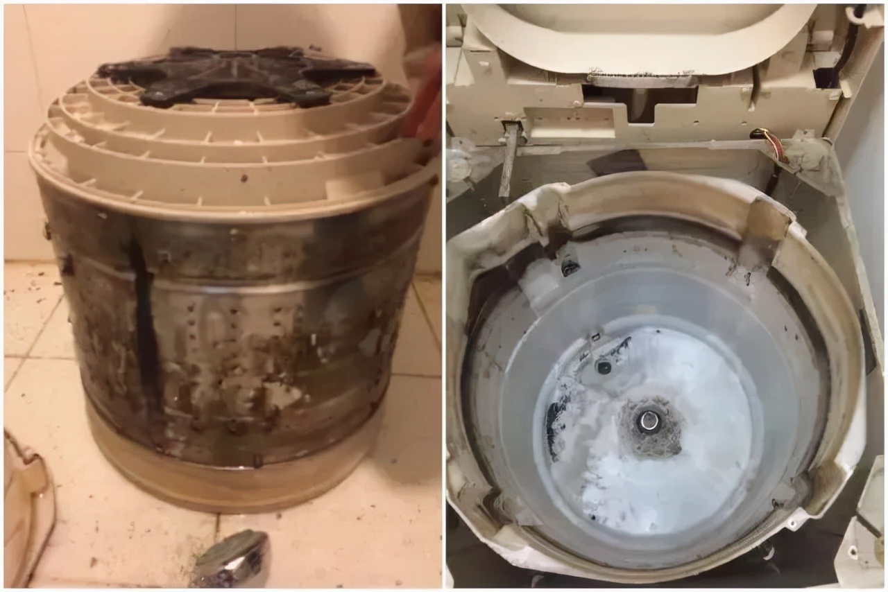 洗衣机不清洗究竟多脏？