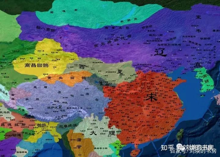 宋金辽三国鼎立,魏蜀吴三国并存了多少年