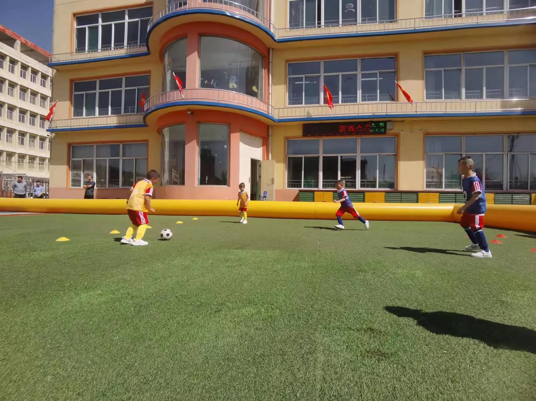 足球小乾坤,平鲁区天明幼儿园