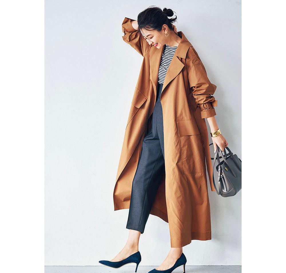 春天穿搭的高级感就是风衣了,18年春天风衣这么穿时髦爆了