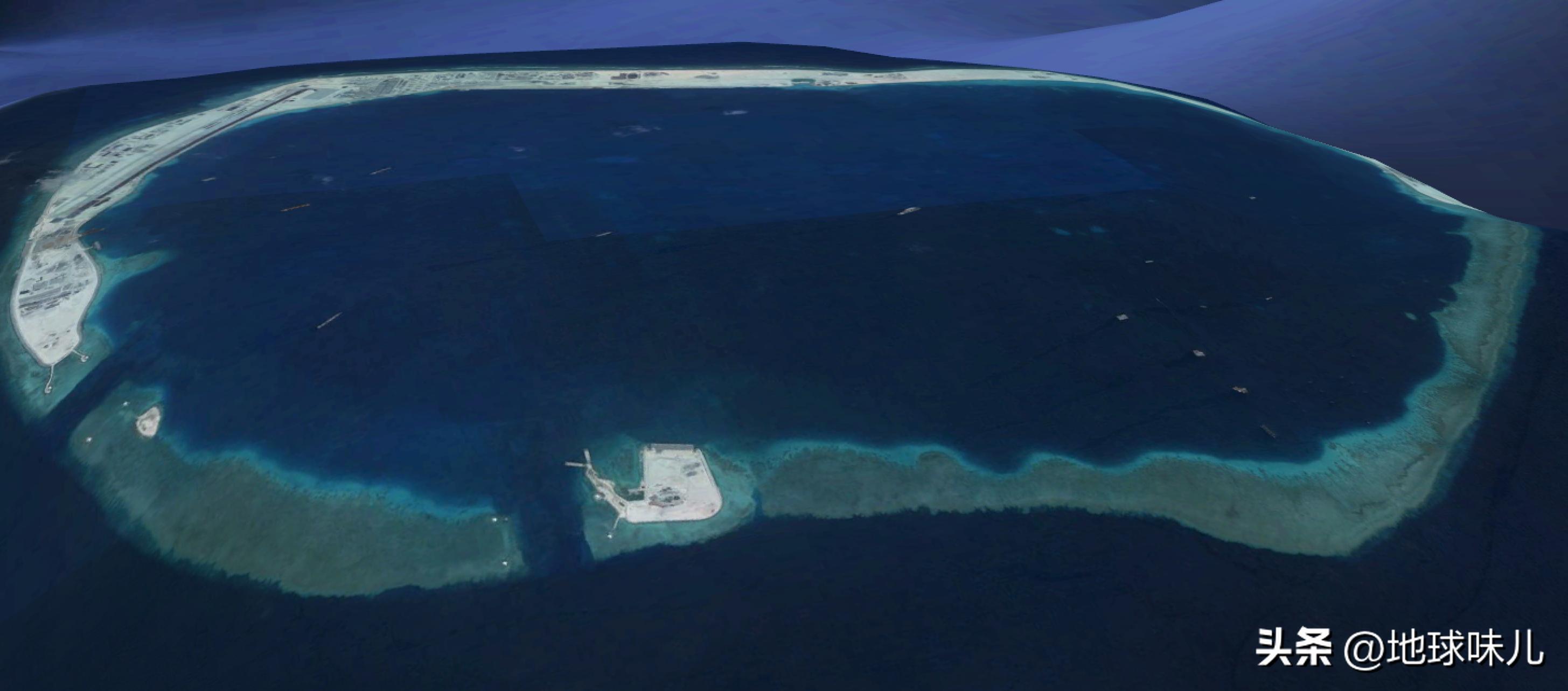 美济岛南海第一大岛发展潜力巨大,南沙群岛美济岛