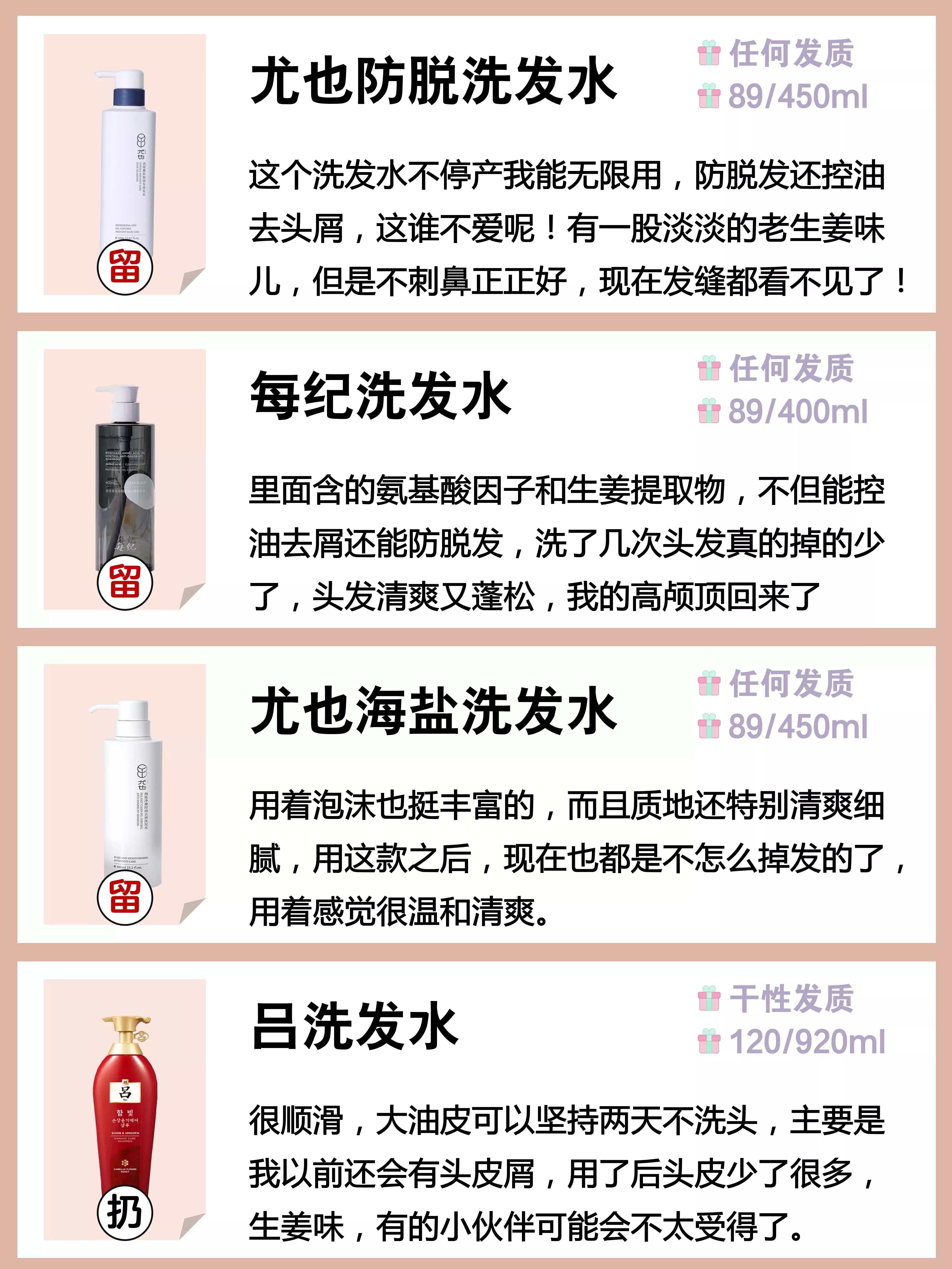 目前十大公认最好用洗发水国产,十大国货良心洗发水排行榜