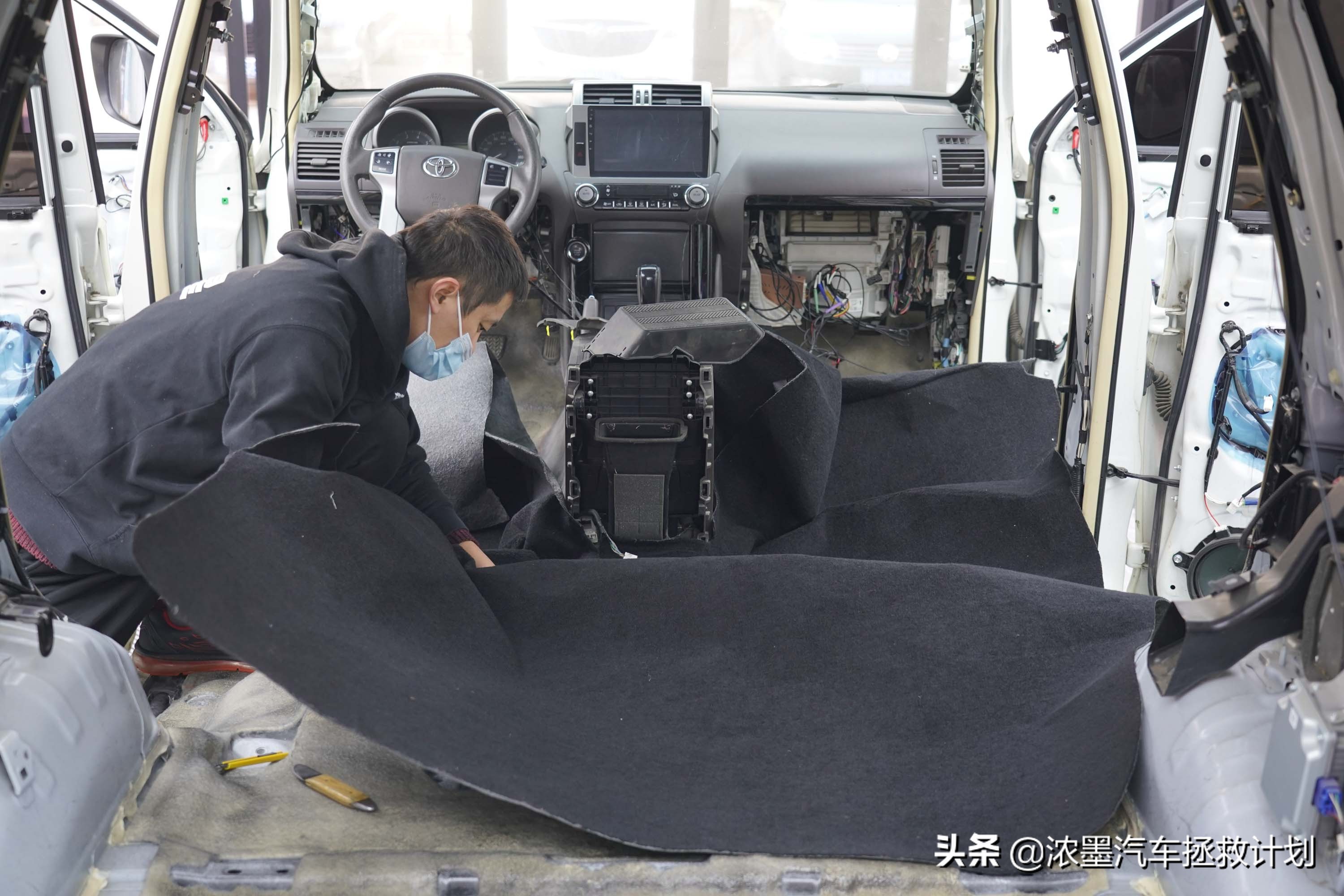 硬汉焕颜丰田普拉多续写越野传奇,修复翻新09年的丰田普拉多