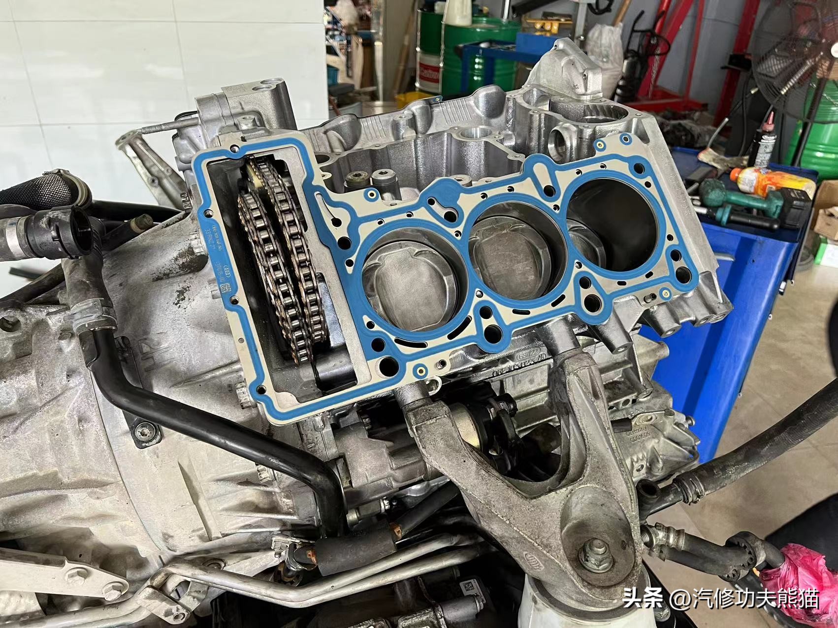 不坑穷人的好车视频,19款奥迪q73.0t烧机油大修全过程